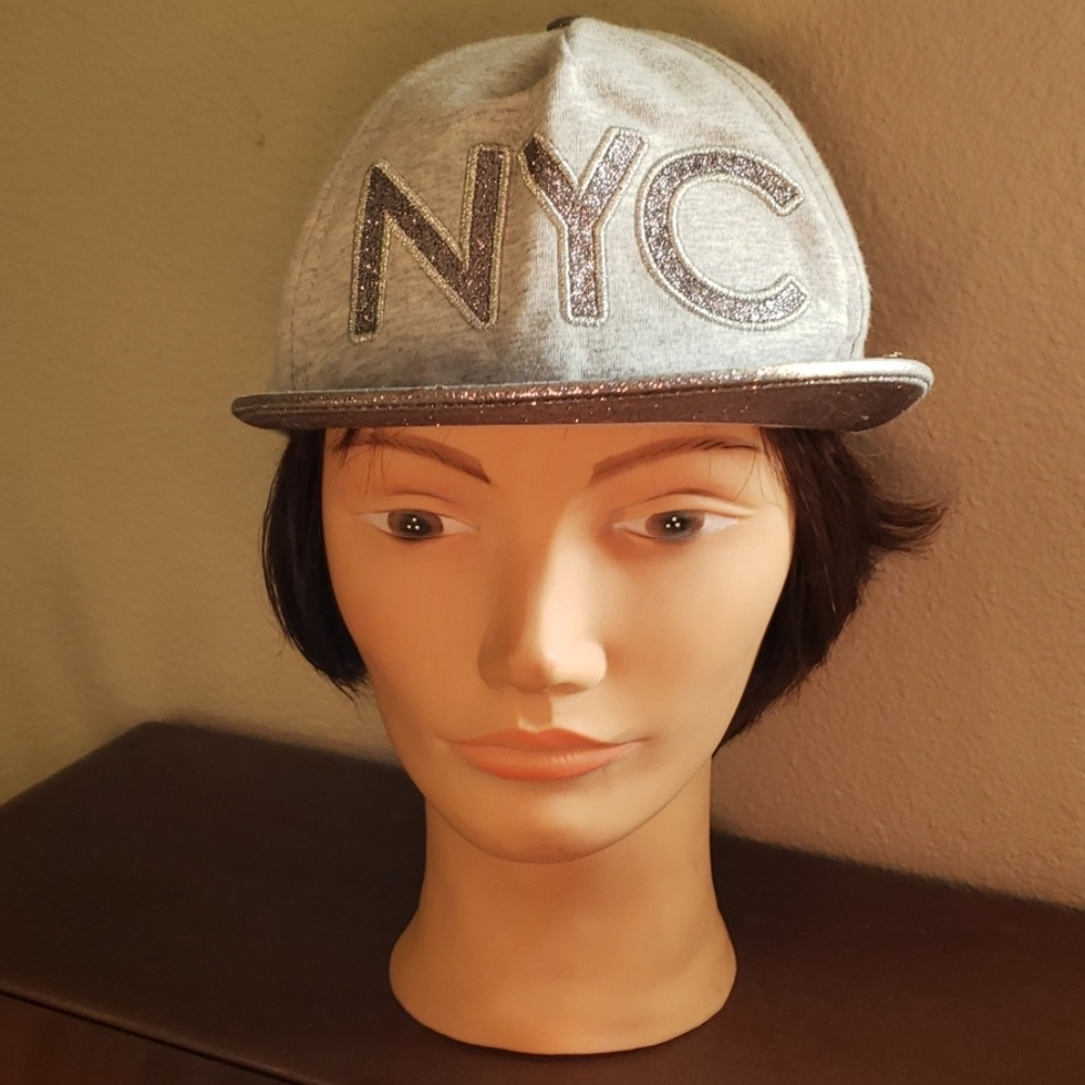 H&M NYC Glitter Hat
